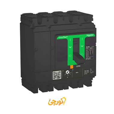 کلید اتوماتیک 32 آمپر اشنایدر چهار پل 25KA حفاظت 4D - TM-D